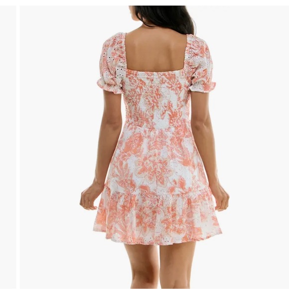 Floral Mini Dress in Vibrant Pink by Speechless - Picture 2 of 8